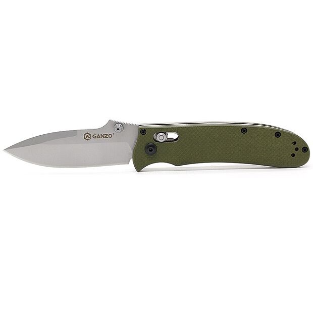 Нож Ganzo G704 зеленый, G704-GR - 3